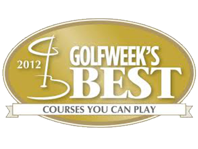 2012 Golf Week's Best Courses You Can Play seal
