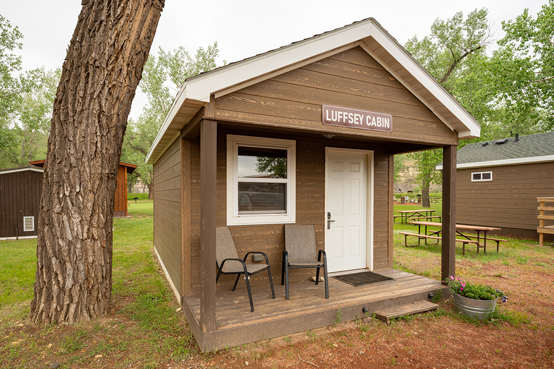 Campground Luffsey Cabin Feature Ext 1